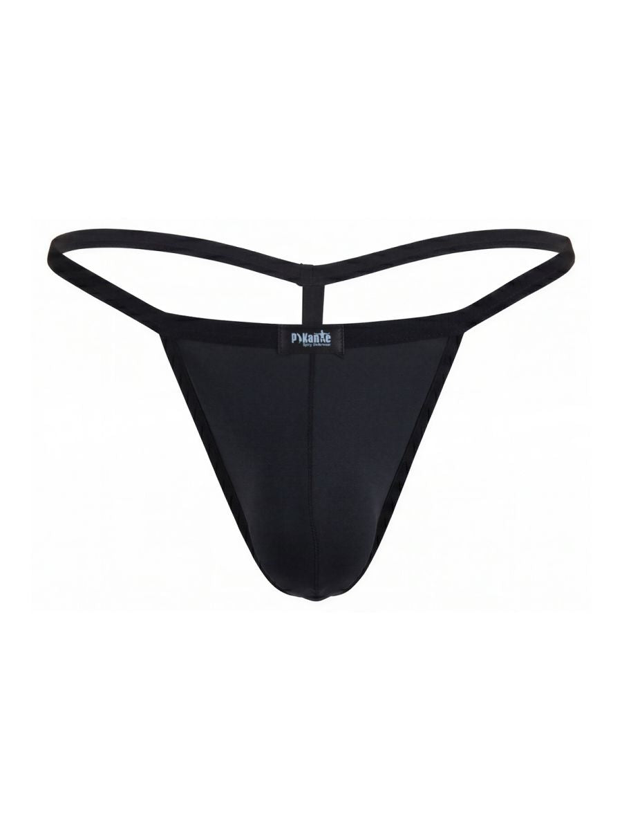 Pikante Men's Underwear PIK 26096 Nut G-String color Black
