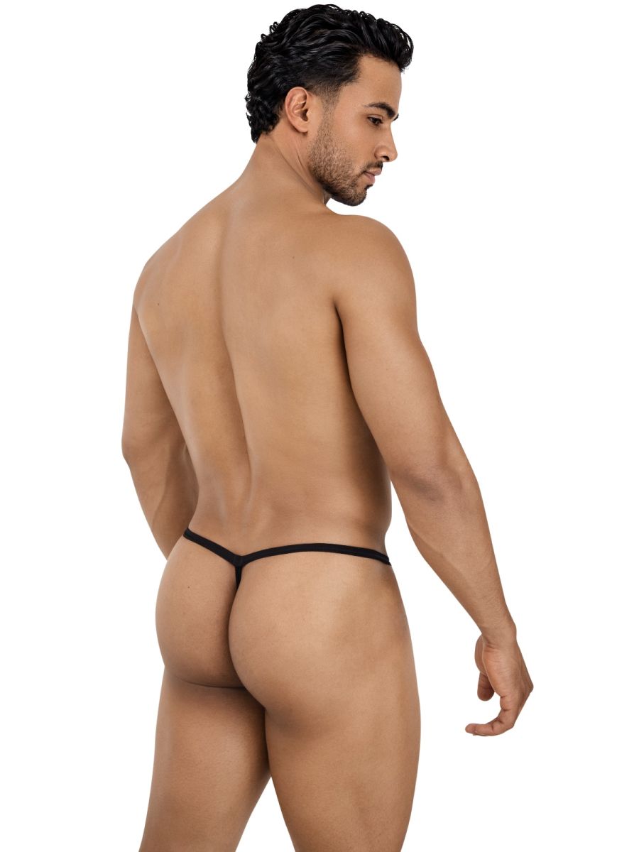 Pikante Men's Underwear PIK 26096 Nut G-String color Black