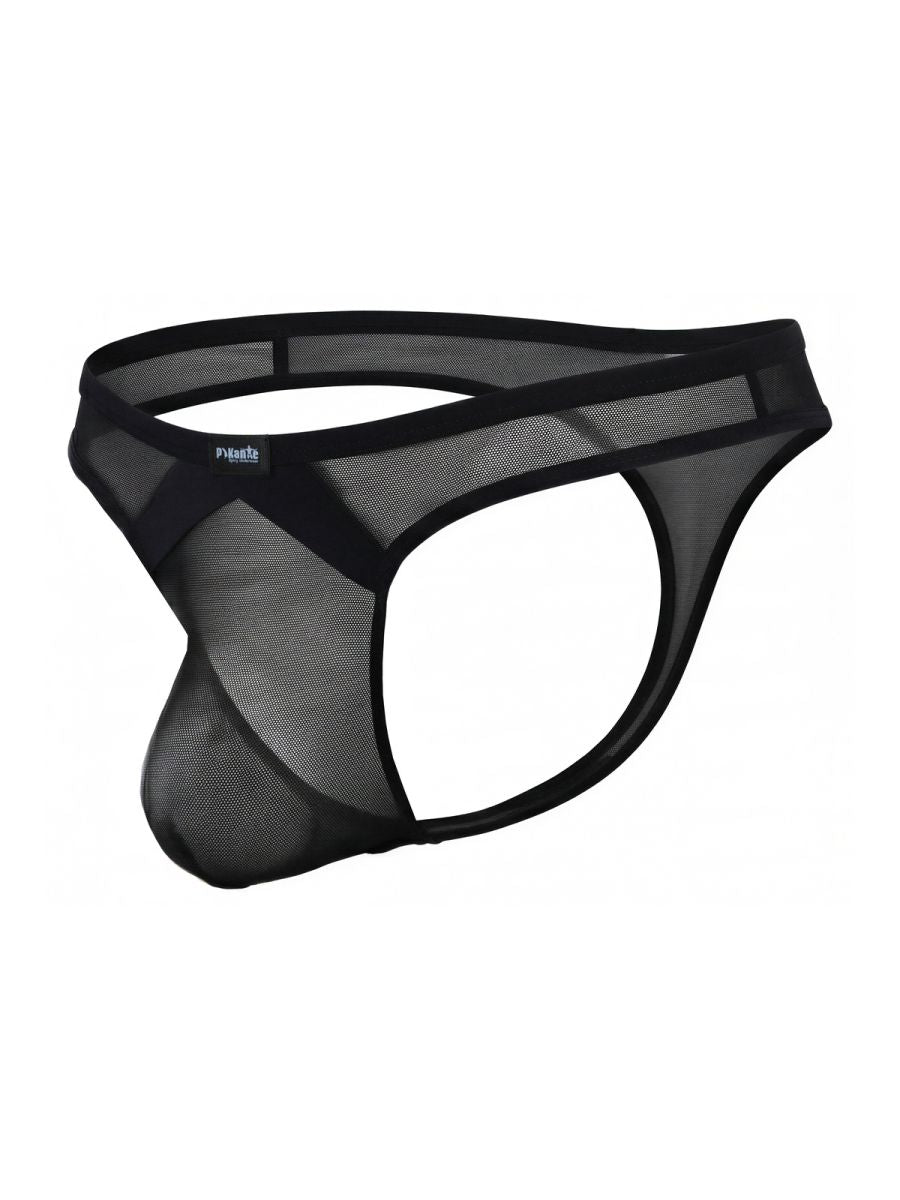 Pikante Men's Underwear PIK 26098 Sobek Thongs Color Black