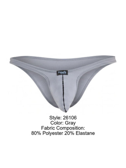 Pikante Men's Underwear Seductive PIK 26106 Neftis Bikini Color Gray