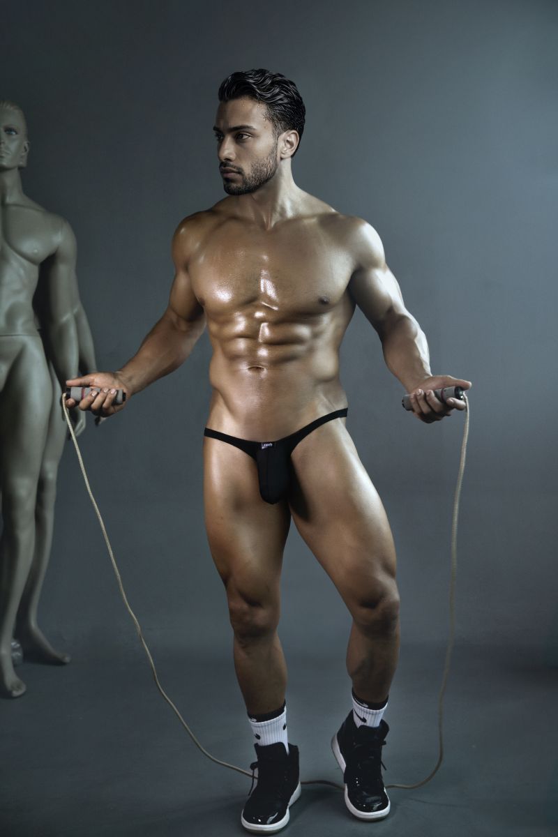 Pikante Men's Underwear Seductive PIK 26107 Neftis Bikini Color Black