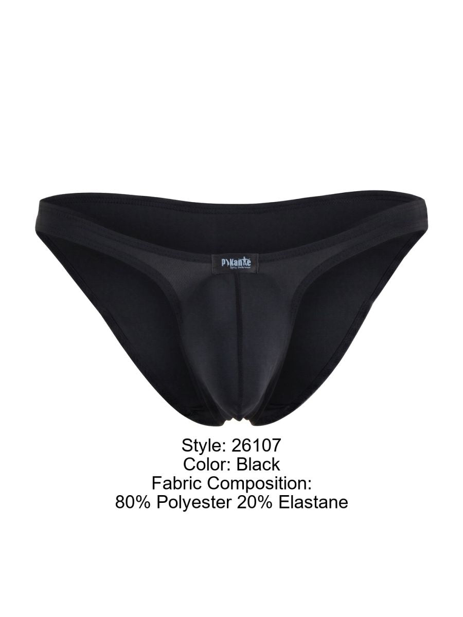 Pikante Men's Underwear Seductive PIK 26107 Neftis Bikini Color Black