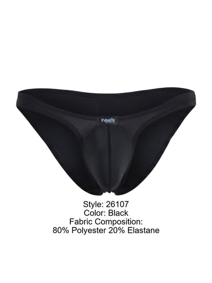 Pikante Men's Underwear Seductive PIK 26107 Neftis Bikini Color Black