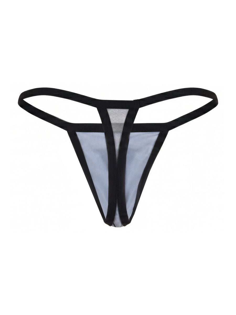 Pikante Men's Underwear 26109 PIK 26109 Khonsu Thongs in Color Gray