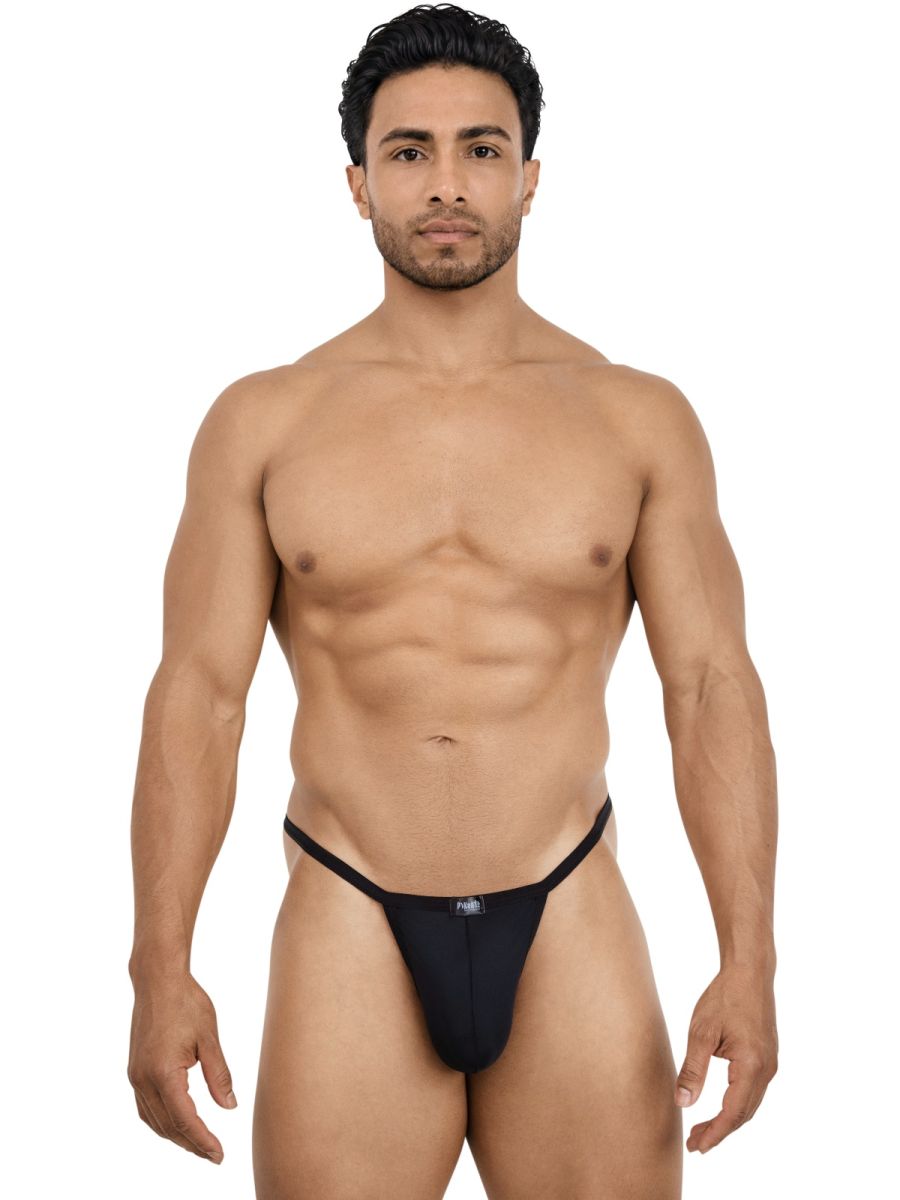 Pikante Men's Underwear PIK 26110 Khonsu Thongs Color Black