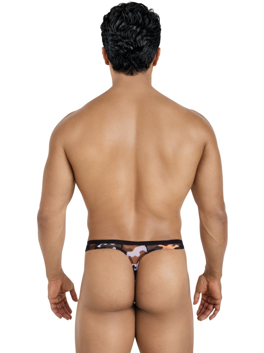 Pikante Men's Underwear PIK 26116 Cam Thongs Color Multi-colored