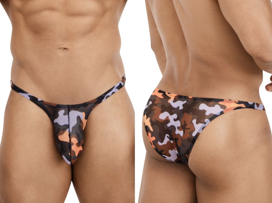 Pikante Men's Underwear 26117 Sleek Cam Bikini Color Multi-colored