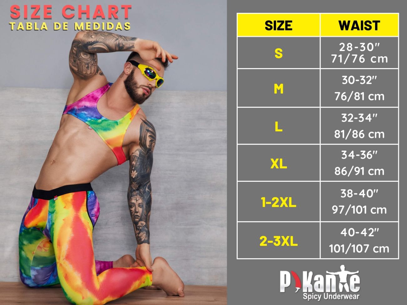 Pikante Men's Underwear PIK 0979X Angola Jockstrap Color Black