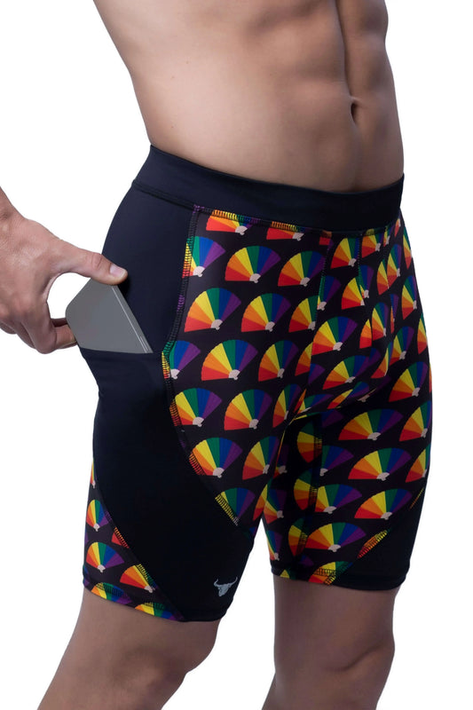 Pride Fans Shorts | MEN Shorts | Matador Meggings | OUTFAIR | OUTFAIR