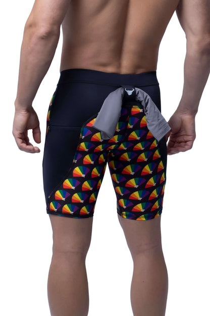Pride Fans Shorts | MEN Shorts | Matador Meggings | OUTFAIR | OUTFAIR