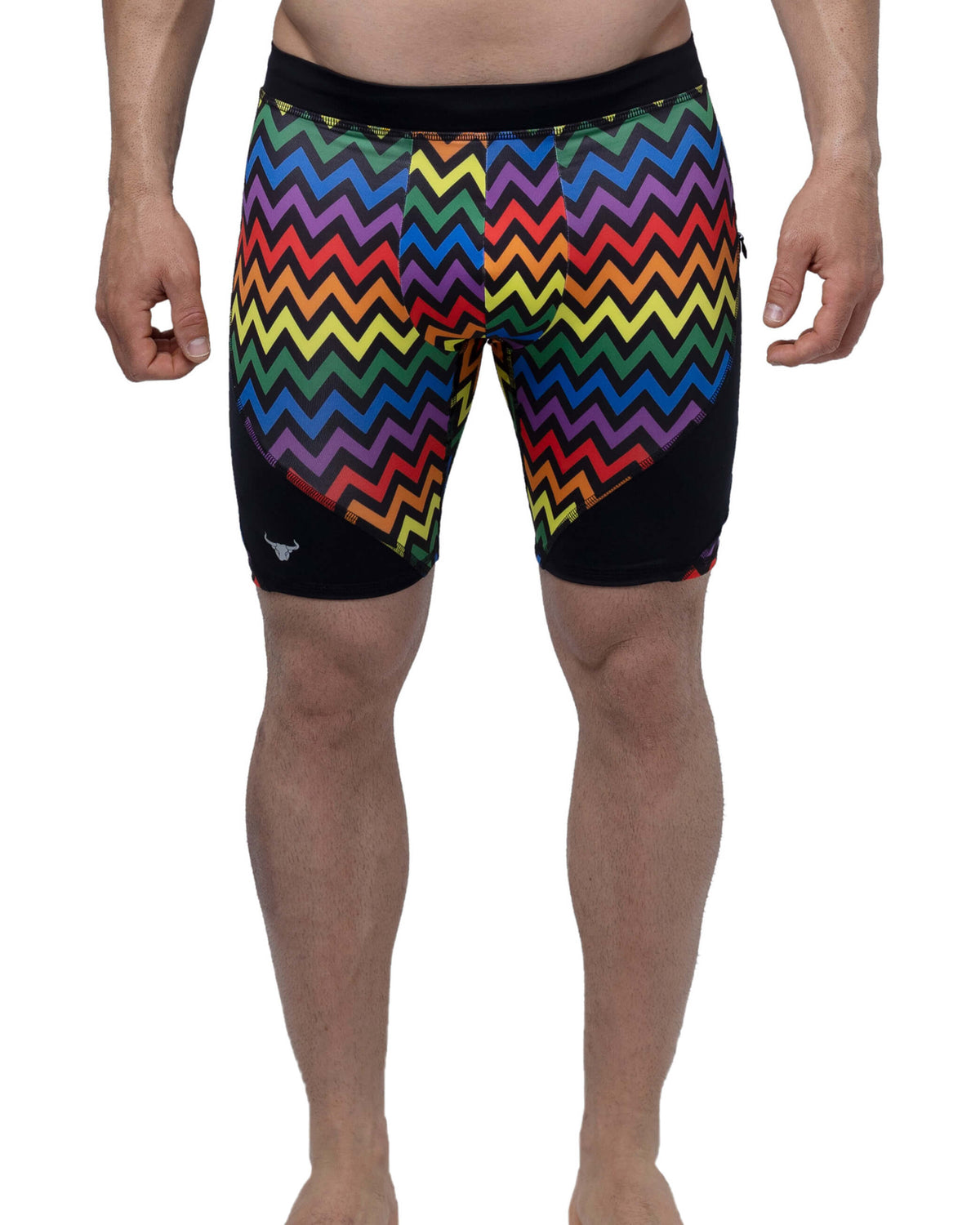 Pride Zigzag Shorts | MEN Shorts | Matador Meggings | OUTFAIR | OUTFAIR
