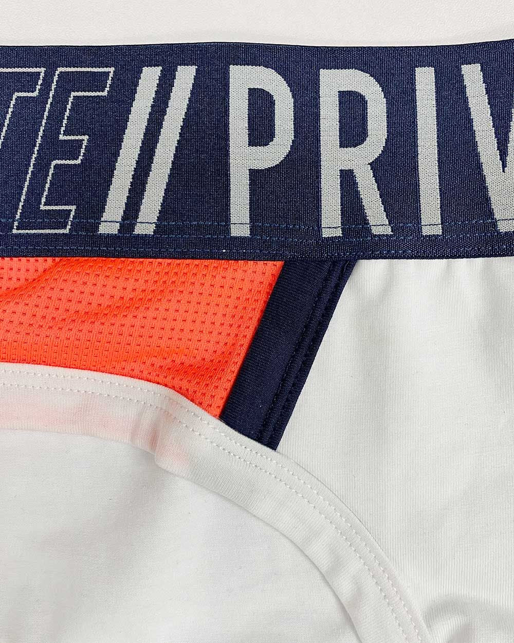 Private Structure Men's Underwear BAUT4388 Athlete Mini Briefs Color White League