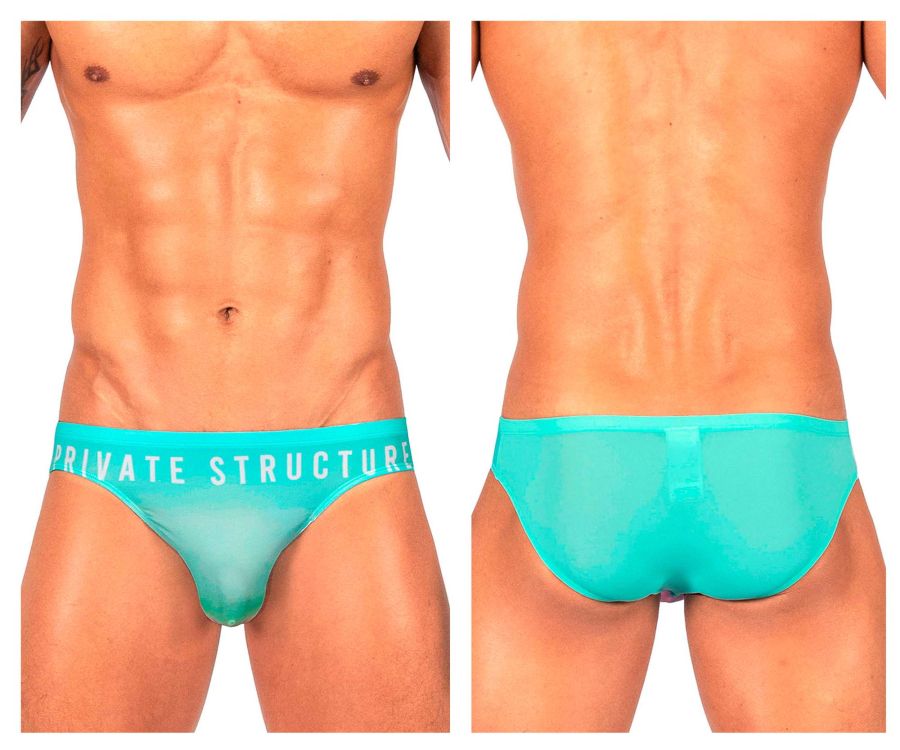 Private Structure Bare Bikini - Cyan Mist