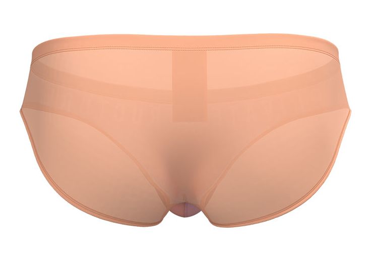 Private Structure Men's Underwear BRUT4392 Bare Bikini Color Orange