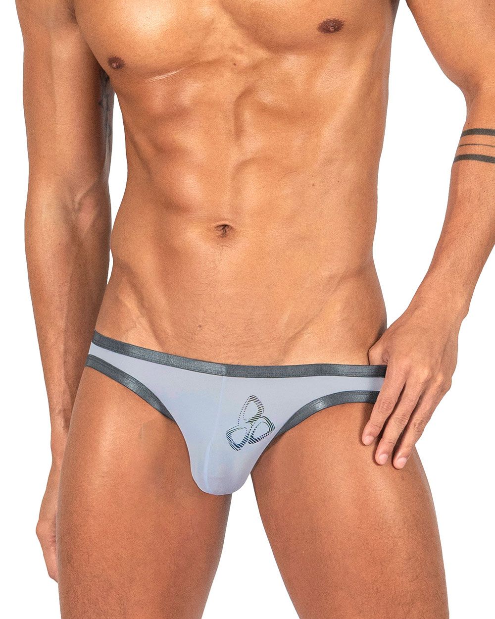 Private Structure Men's Underwear BRUT4393 Bare Bikini Color Lilac
