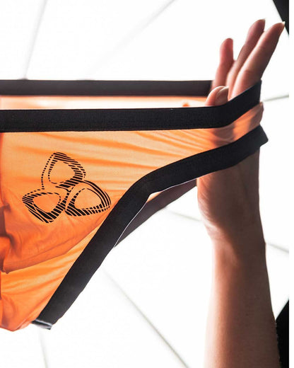Private Structure Men's Underwear BRUT4393 Bare Bikini Color Orange