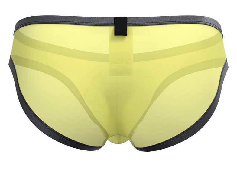 Private Structure Men's Underwear BRUT4393 Bare Bikini Color Yellow