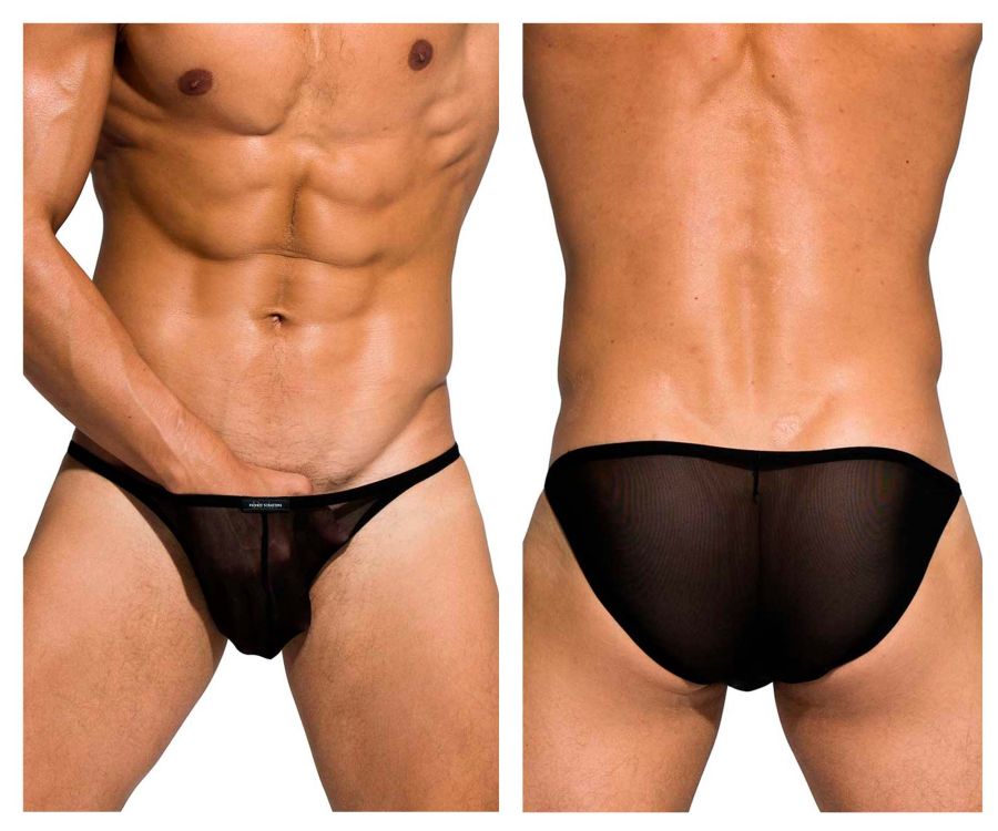 Private Structure Men's Underwear DIAMU3454BT Desire Intima Low Rise Bikini Color Black