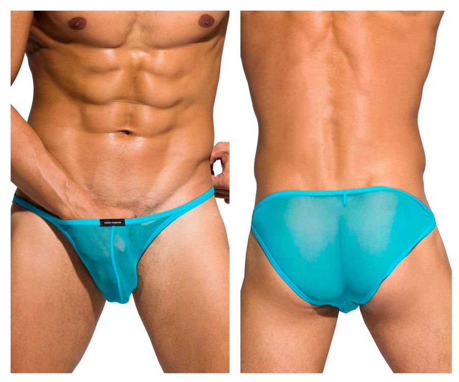 Private Structure Men's Underwear DIAMU3454BT Desire Intima Low Rise Bikini Color Blue