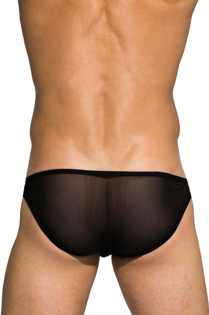 Private Structure Men's Underwear DIAMU3455BT Desire Intima Low Rise Bikini Color Black