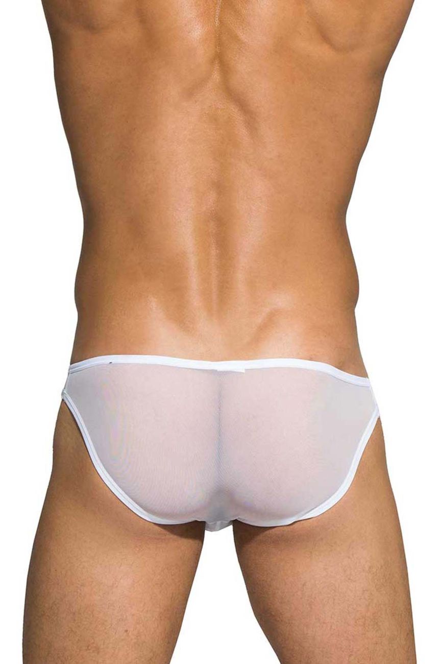 Private Structure Men's Underwear DIAMU3455BT Desire Intima Low Rise Bikini Color White