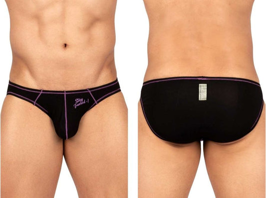 Private Structure Men's Underwear EPUS4563 Prime Eutopia Bikini Brief Color Charcoal