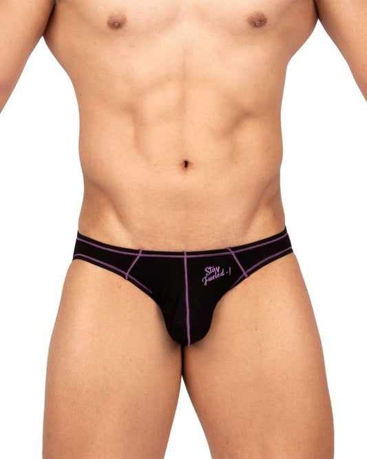 Private Structure Men's Underwear EPUS4563 Prime Eutopia Bikini Brief Color Charcoal