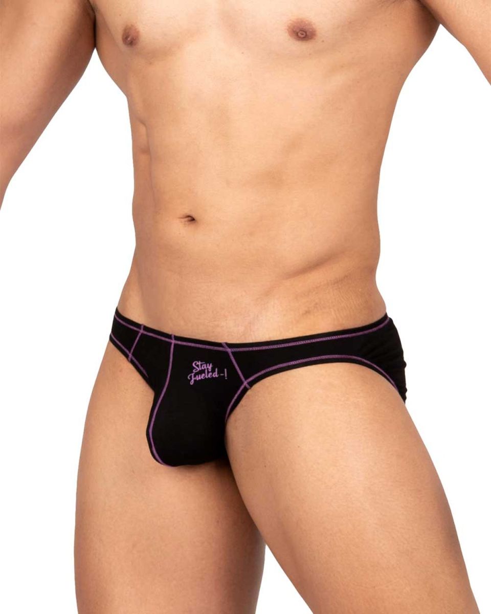 Private Structure Men's Underwear EPUS4563 Prime Eutopia Bikini Brief Color Charcoal