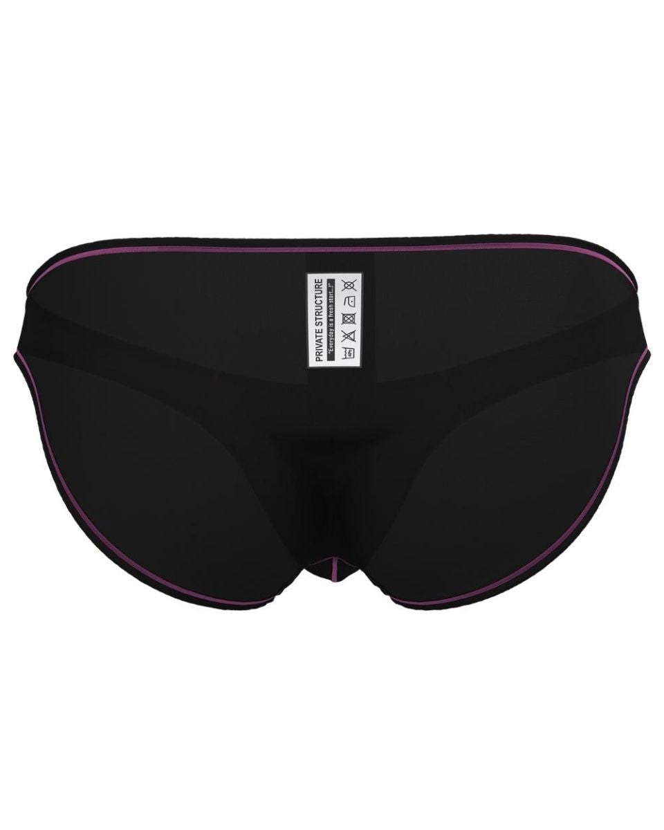 Private Structure Men's Underwear EPUS4563 Prime Eutopia Bikini Brief Color Charcoal