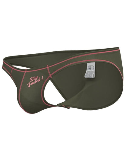 Private Structure Men's Underwear EPUS4563 Prime Eutopia Bikini Brief Color Olive