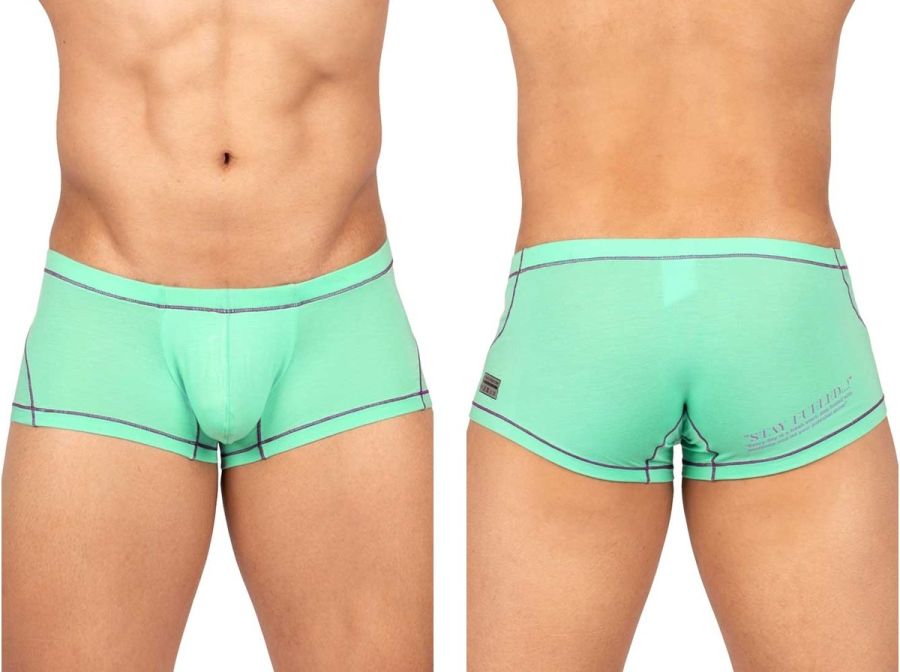 Private Structure Men's Underwear EPUS4570 Prime Elysian Hipster Color Cyan
