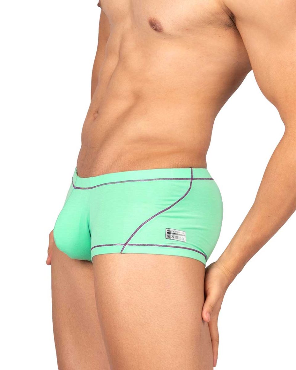 Private Structure Men's Underwear EPUS4570 Prime Elysian Hipster Color Cyan