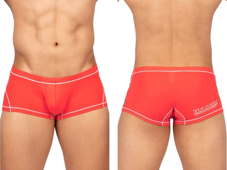 Private Structure Men's Underwear EPUS4570 Prime Elysian Hipster Color Red