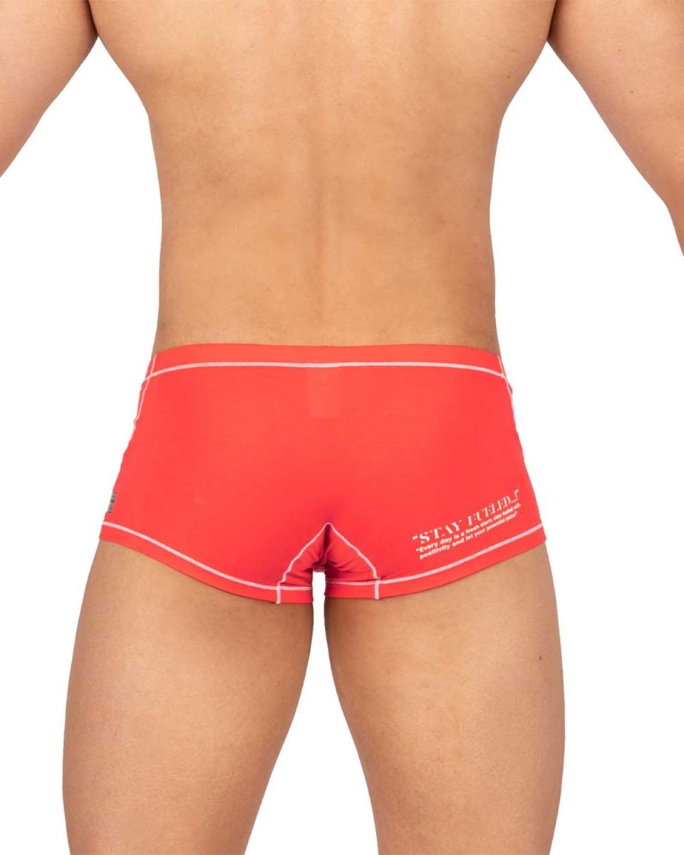 Private Structure Men's Underwear EPUS4570 Prime Elysian Hipster Color Red