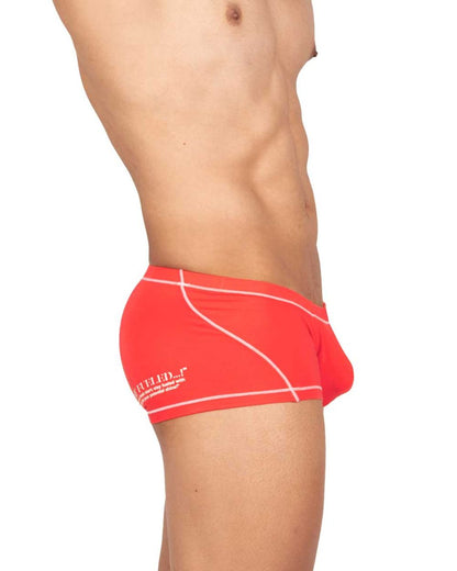 Private Structure Men's Underwear EPUS4570 Prime Elysian Hipster Color Red