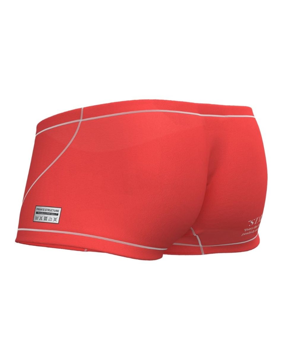 Private Structure Men's Underwear EPUS4570 Prime Elysian Hipster Color Red