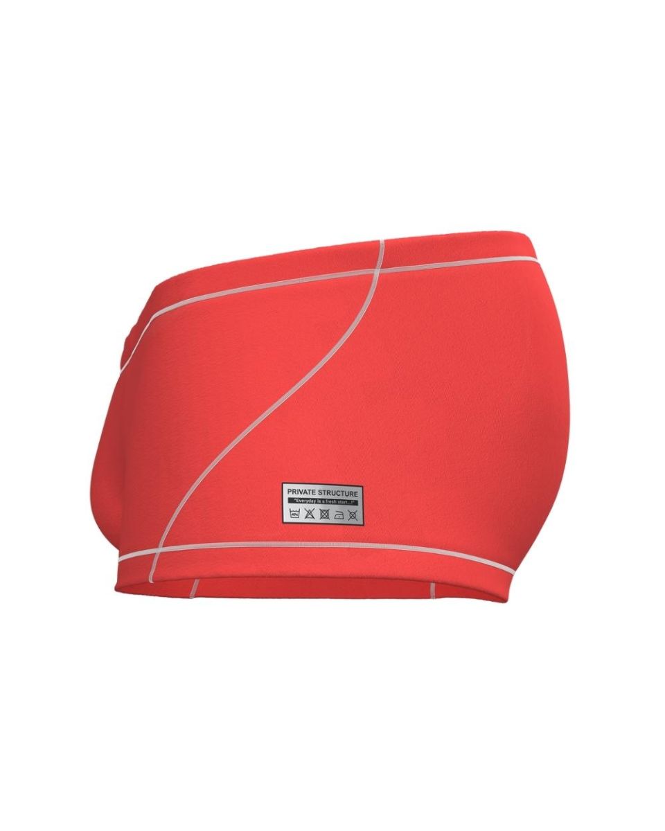 Private Structure Men's Underwear EPUS4570 Prime Elysian Hipster Color Red