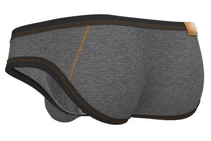Private Structure Men's Underwear LCUT4358 Barn Boy Low Rise Mini Brief Color Stone Gray
