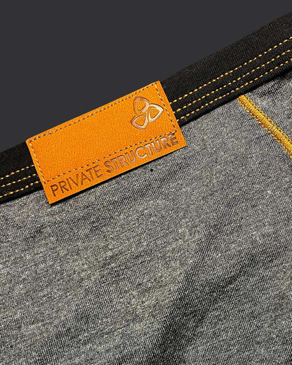 Private Structure Men's Underwear LCUT4358 Barn Boy Low Rise Mini Brief Color Stone Gray