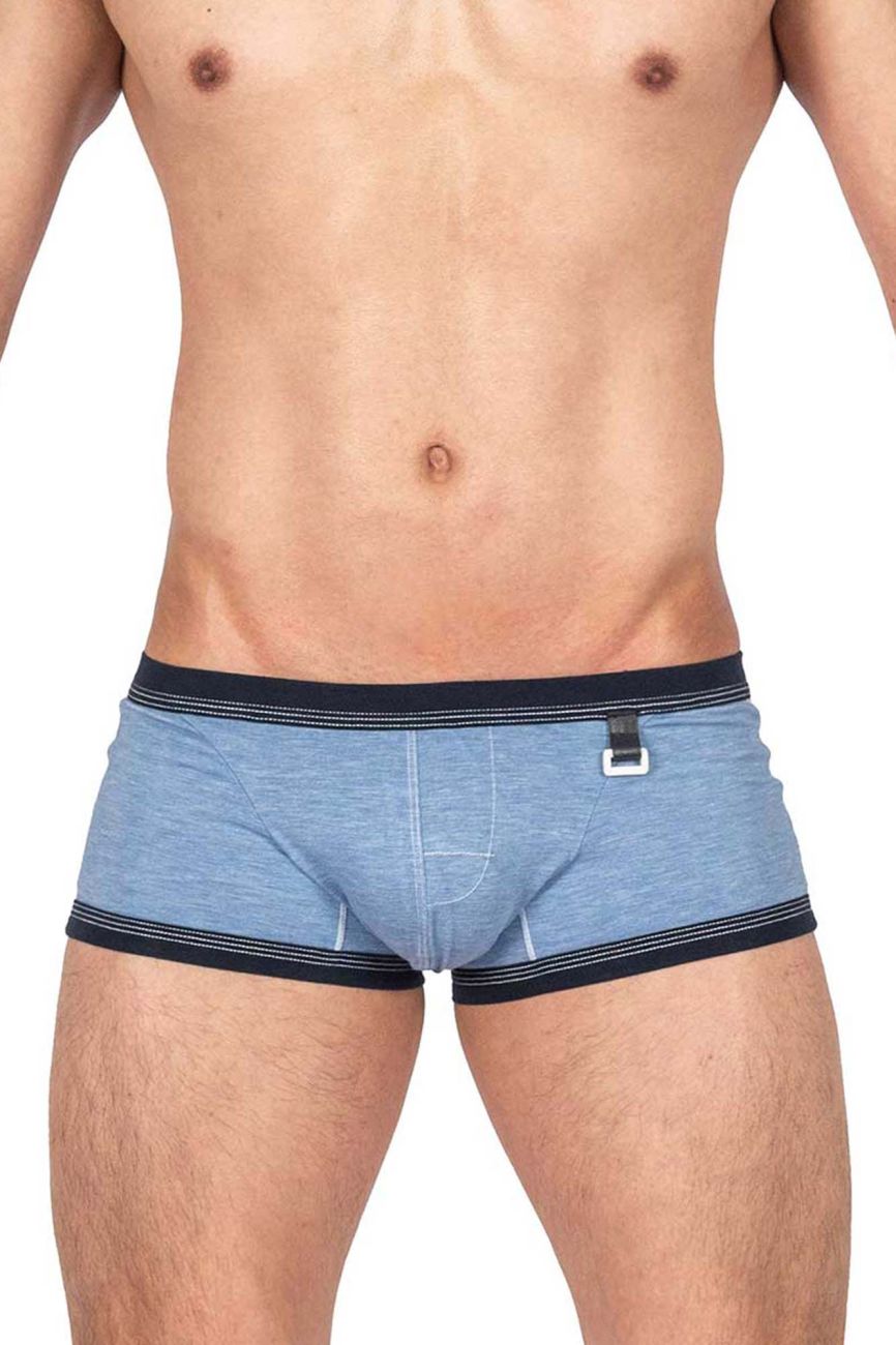 Private Structure Men's Underwear LCUT4359 Barn Boy Low Rise Trunk Color Denim