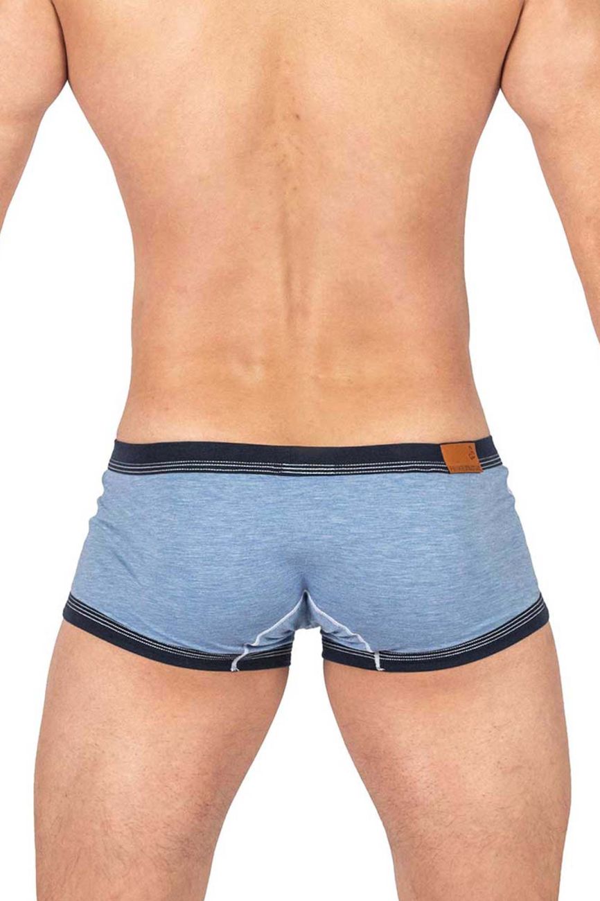 Private Structure Barn Boy Low Rise Trunk - Denim