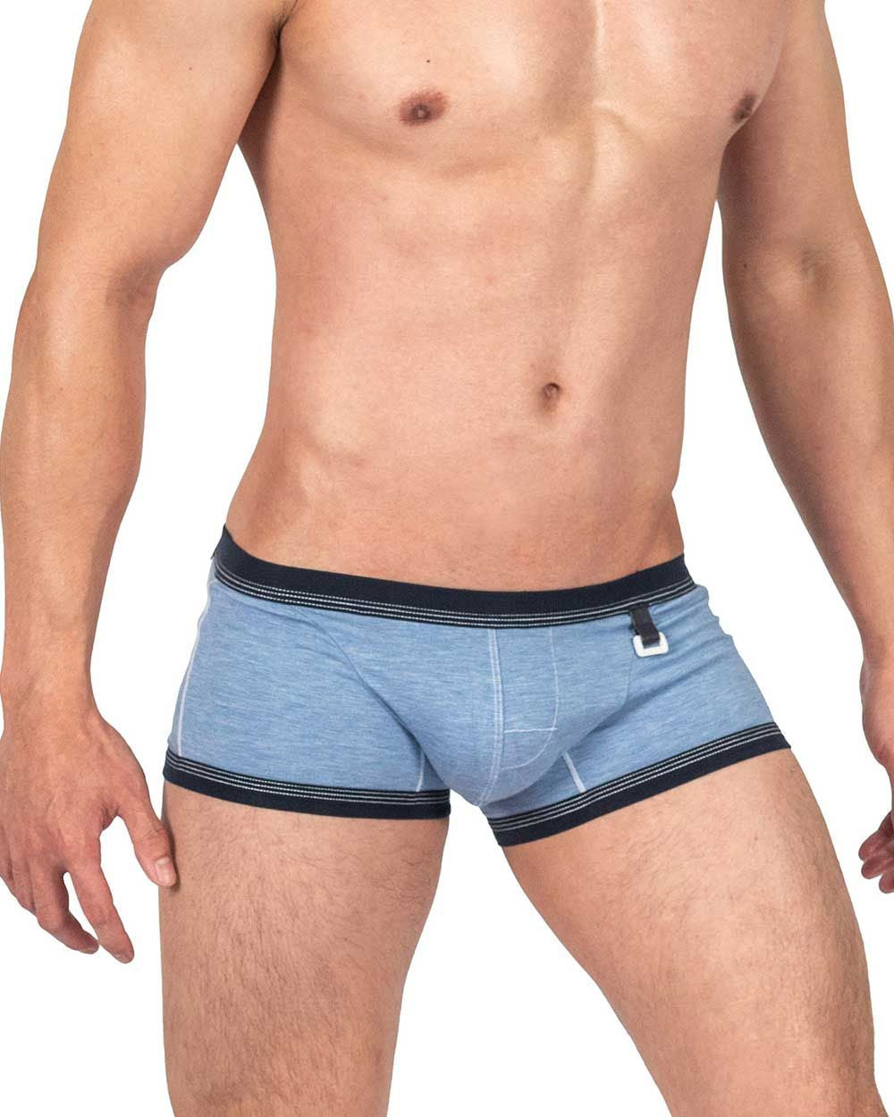 Private Structure Barn Boy Low Rise Trunk - Denim