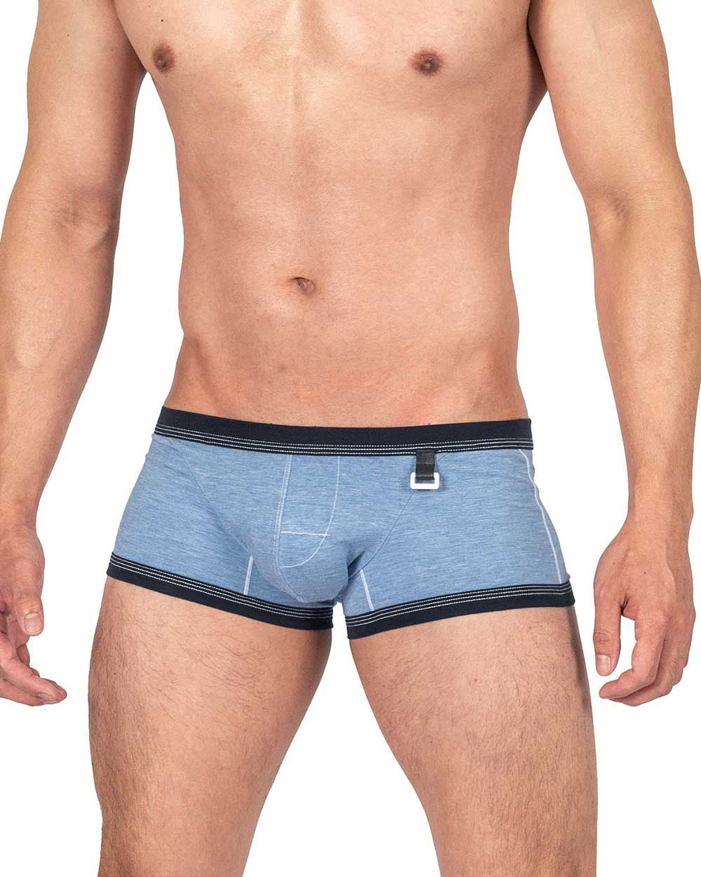 Private Structure Barn Boy Low Rise Trunk - Denim
