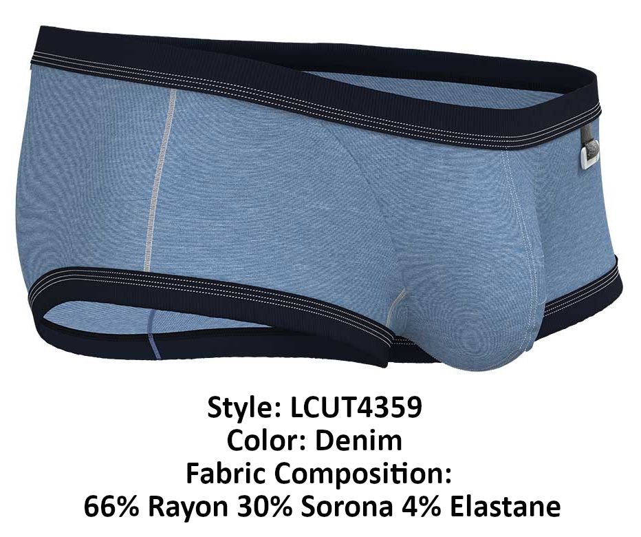 Private Structure Barn Boy Low Rise Trunk - Denim