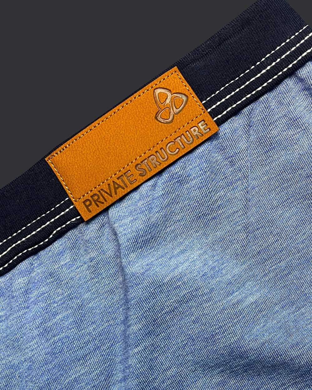 Private Structure Barn Boy Low Rise Trunk - Denim