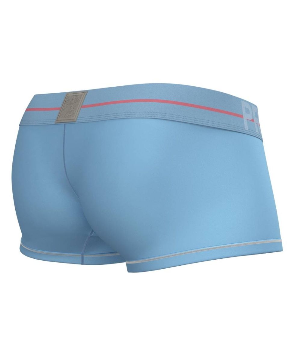 Private Structure Men's Underwear MOUX4103 Mo Lite Mid Waist Trunk Color Blue