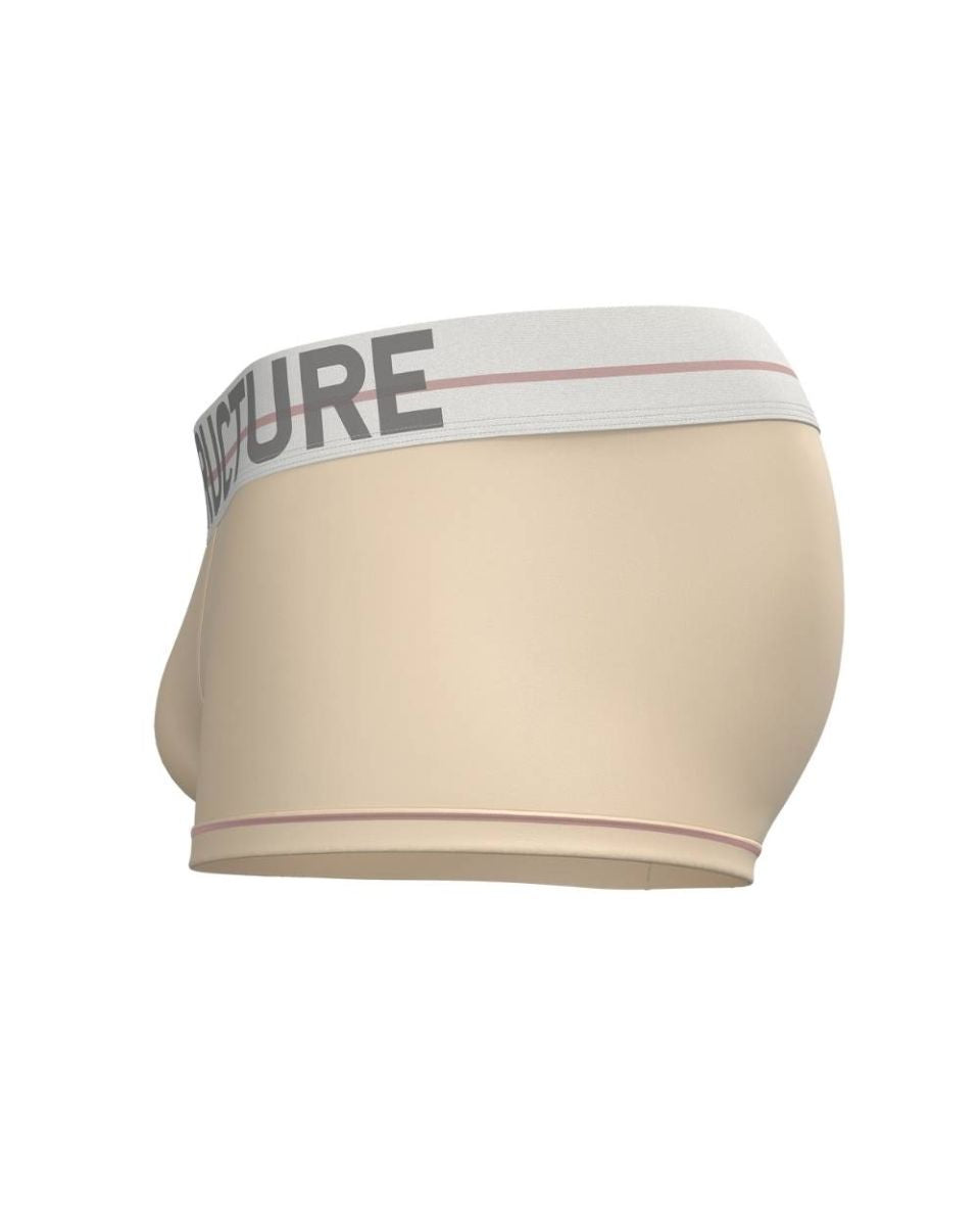 Private Structure Men's Underwear MOUX4103 Mo Lite Mid Waist Trunk Color Cream