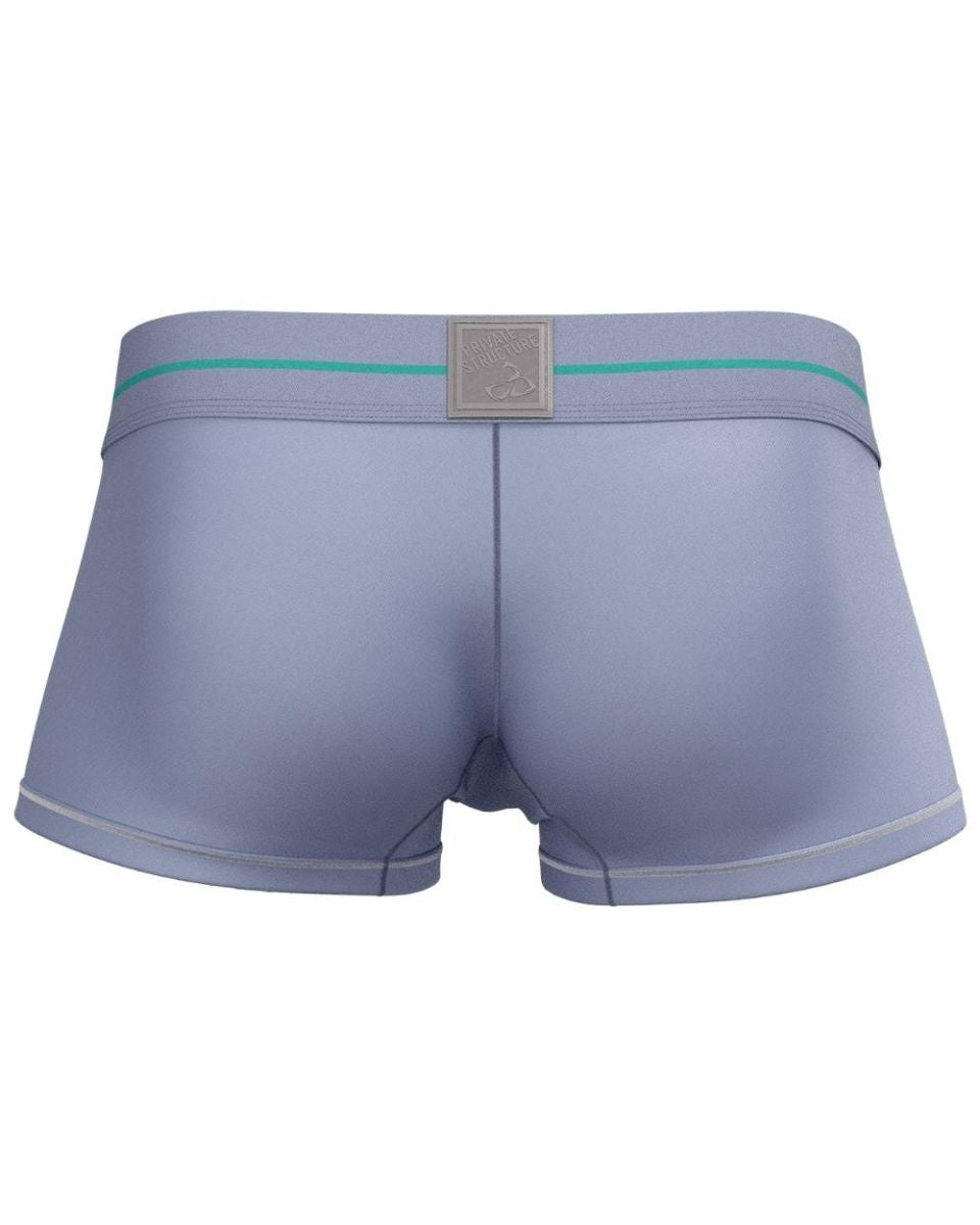 Private Structure Men's Underwear MOUX4103 Mo Lite Mid Waist Trunk Color Lilac