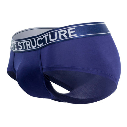 Private Structure Men's Underwear PBUZ3748 Platinum Bamboo Briefs Color Midnight Navy