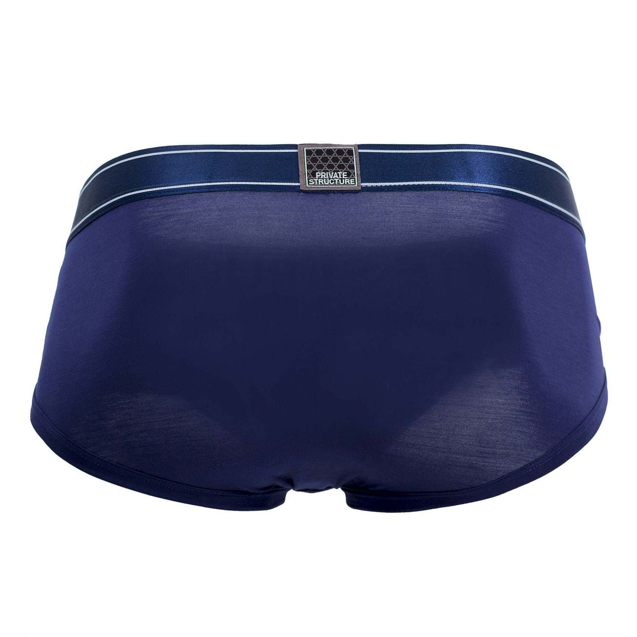 Private Structure Men's Underwear PBUZ3748 Platinum Bamboo Briefs Color Midnight Navy